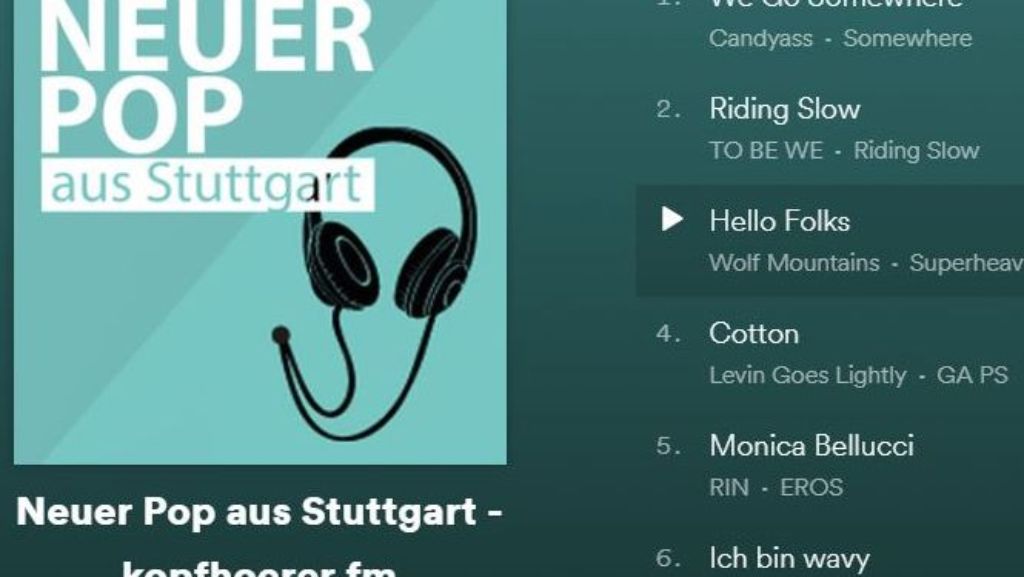 Neu auf Spotify: Die 20 besten aktuellen Songs aus Stuttgart