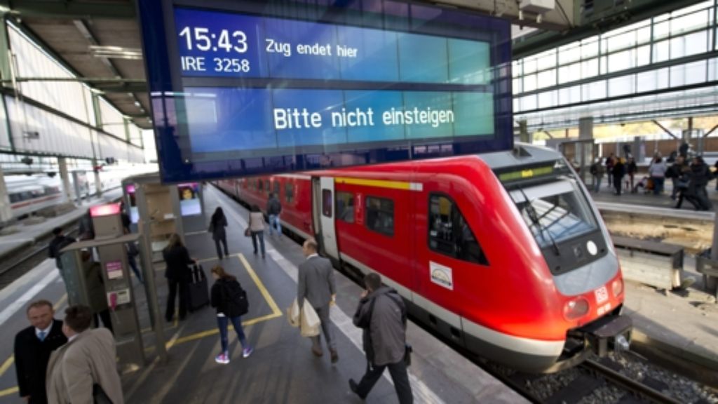 Zug von Mainz nach Stuttgart: VfB-Anhänger geraten aneinander