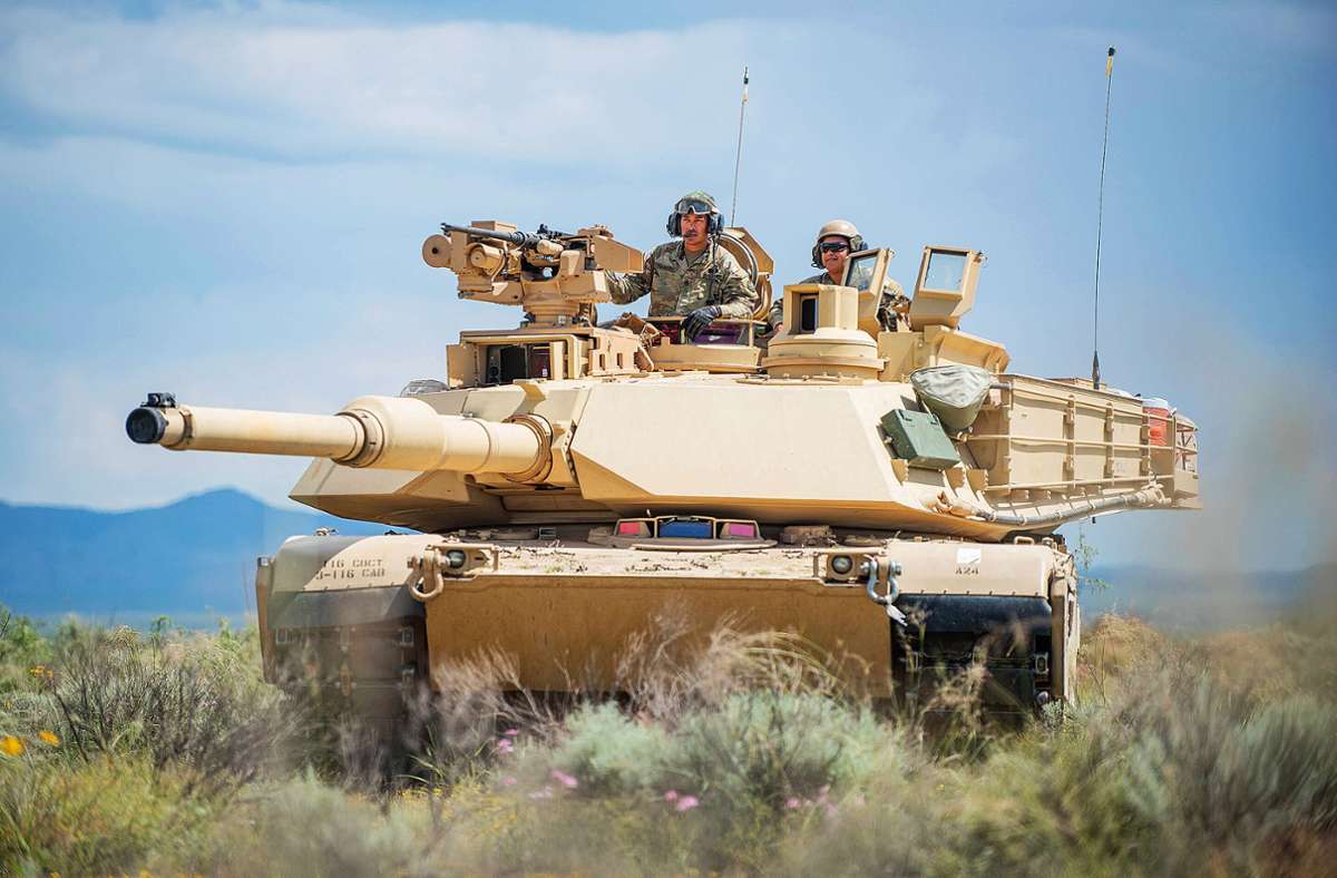 US-Präsident Joe Biden hält Abrams-Panzer  für  ungeeignet für den Einsatz in der Ukraine. Foto: imago/piemags