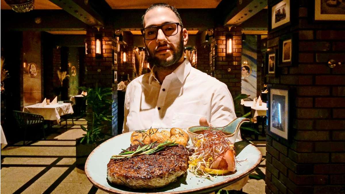 Neues Restaurant in Bietigheim-Bissingen: Im Blackbones werden  riesige Steaks aufgetischt