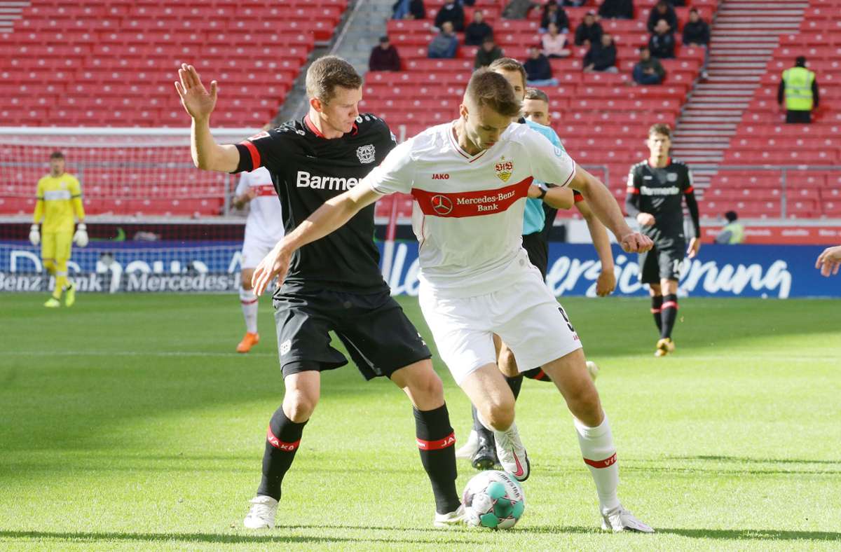 Sasa Kalajdzic belohnte den VfB und traf in der 76. Minute zum 1:1.