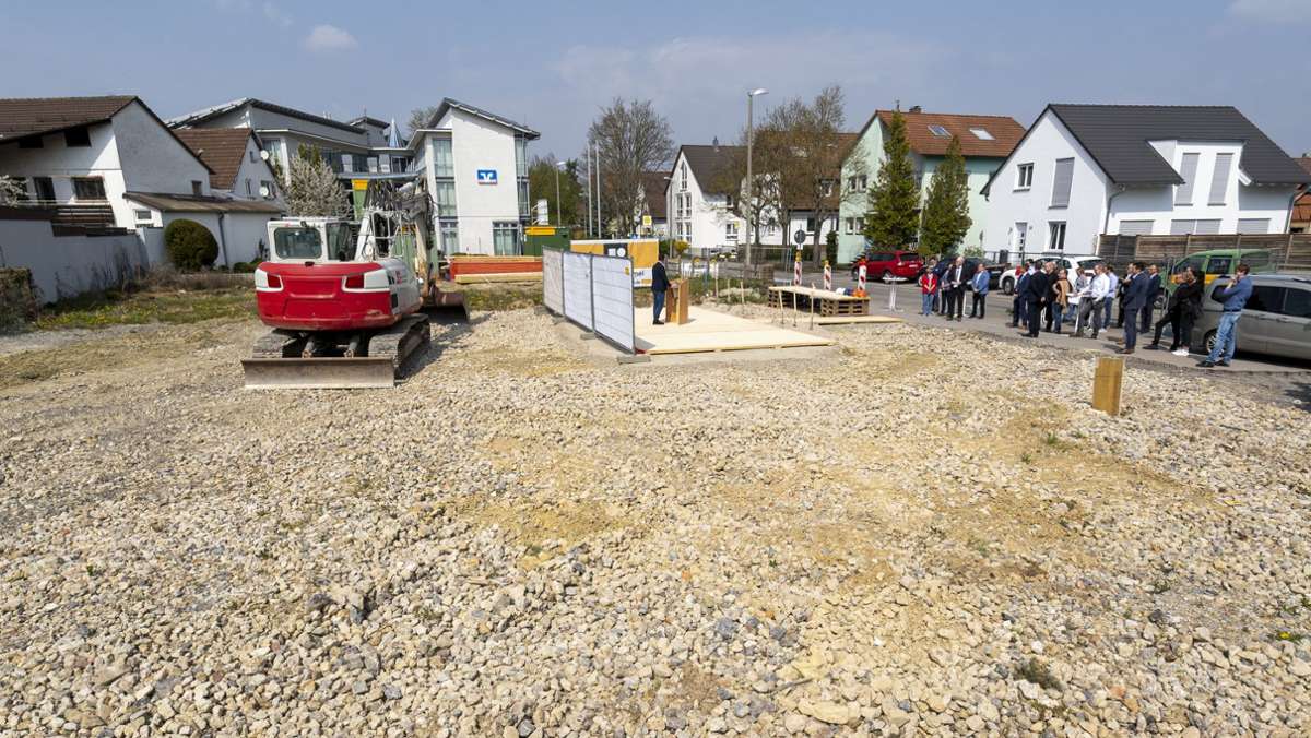 Volksbank-Gelände in Renningen: Bankgebäude wird zum neuen Rathaus