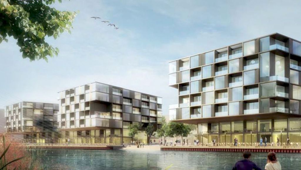 Wohnbau in Böblingen: Edelarchitektur für die Seepromenade