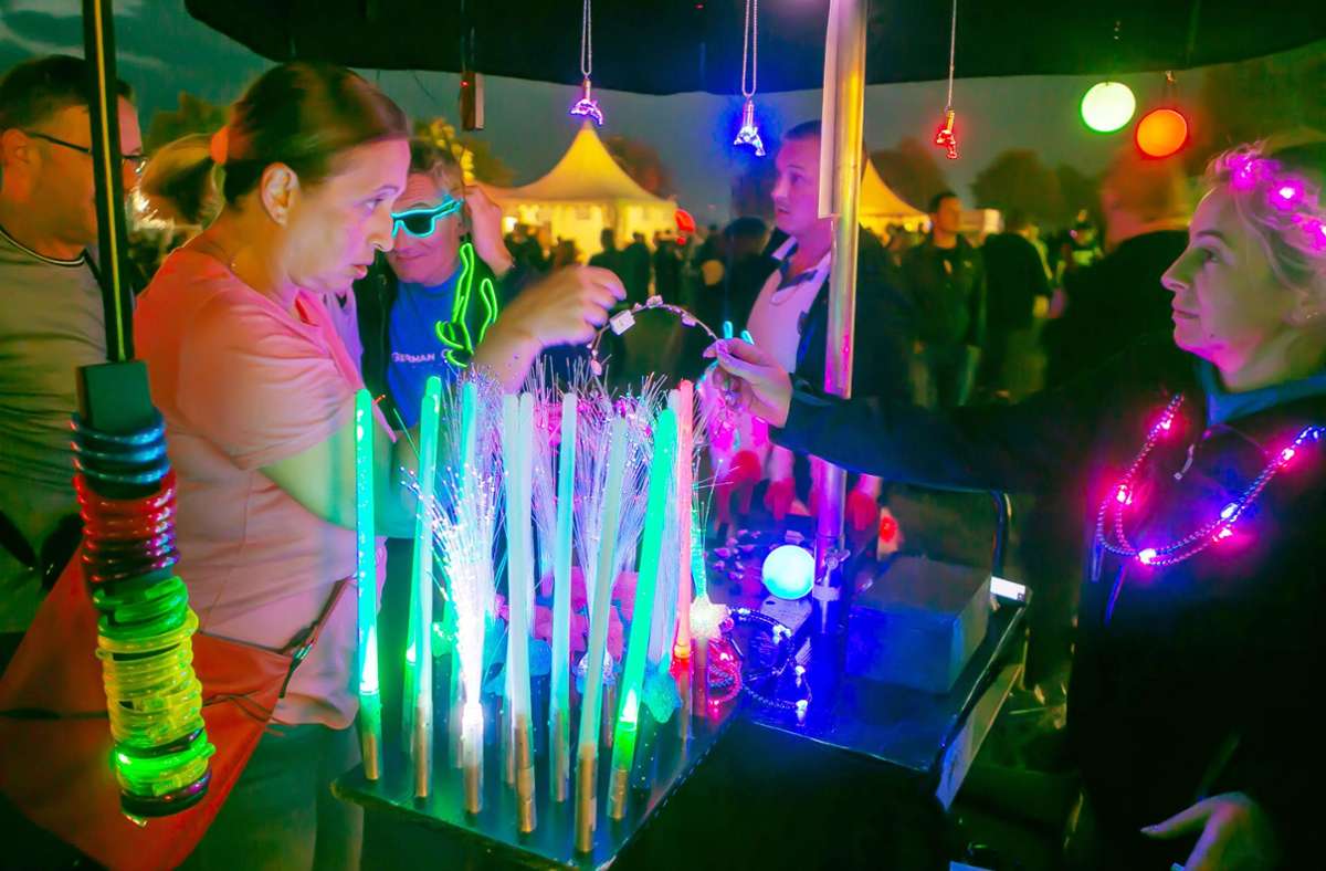 Weitere Impressionen vom Feuerwerksfestival „Flammende Sterne“ in Ostfildern.
