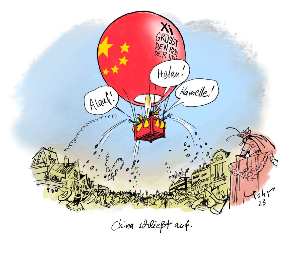 19. Februar (Mohr): China schließt auf