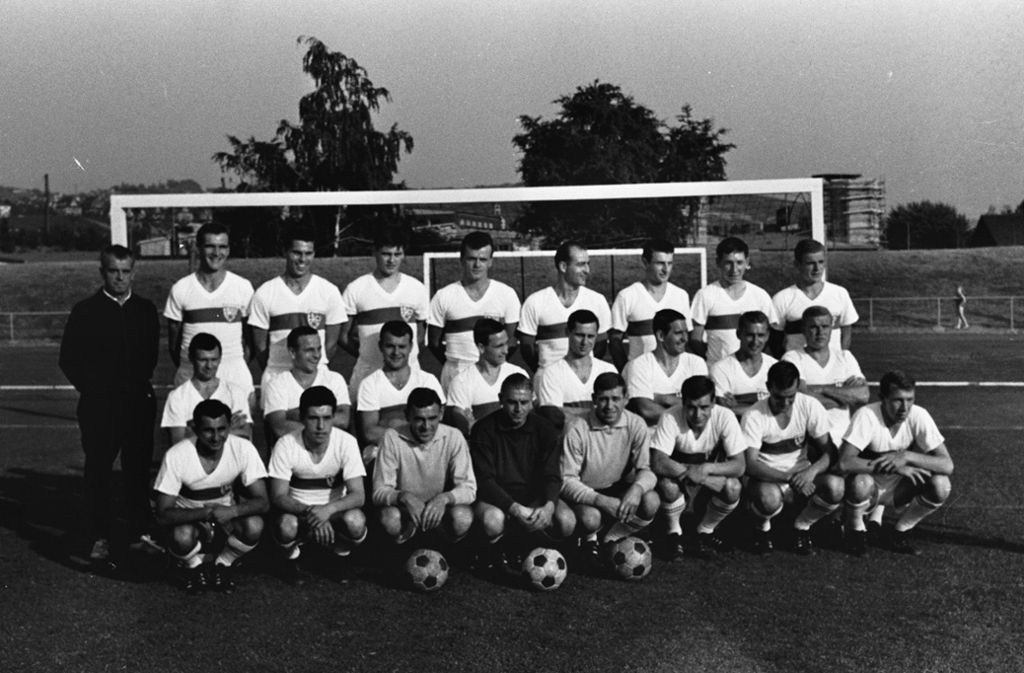 Der VfB vor der Saison 1964/1965.