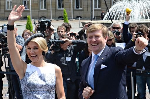 Máxima und Willem-Alexander haben in Stuttgart eine gute Figur gemacht - und womöglich auch gute Geschäfte für ihr Land. Wir dokumentieren den Besuch des niederländischen Königspaars in einer Bilderstrecke. Foto: dpa