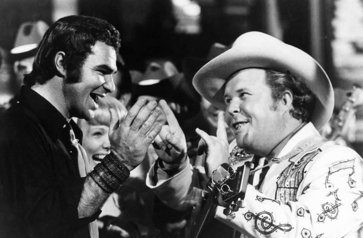 Beatty (rechts) 1976 mit Burt Reynolds in „W.W. and the Dixie Dancekings“