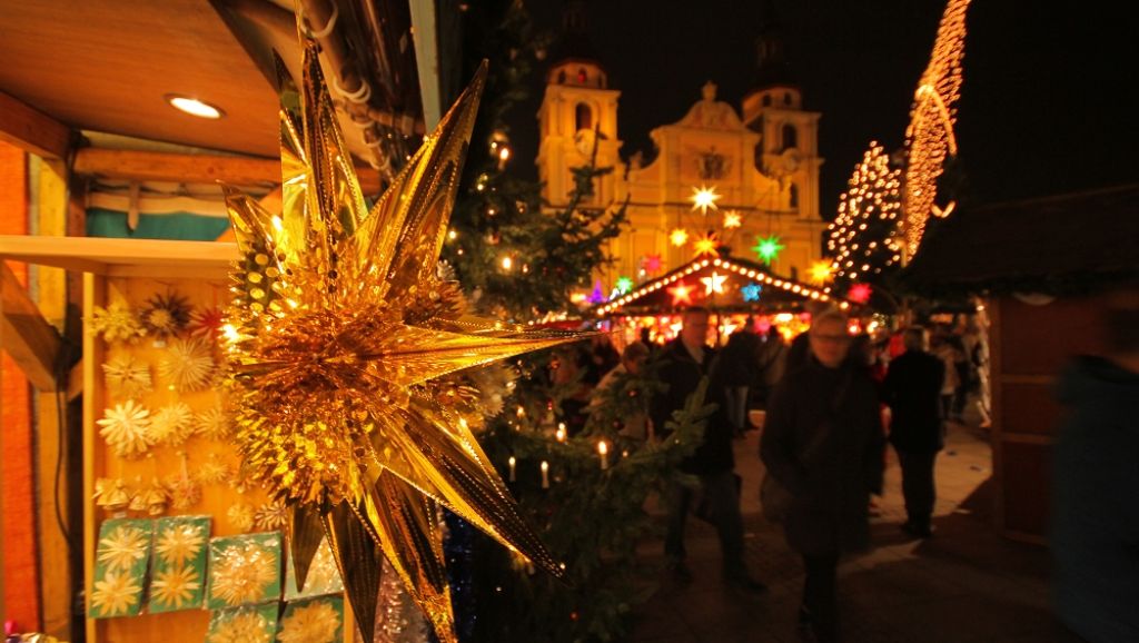 Barock-Weihnachtsmarkt in Ludwigsburg: Wo Friedrich I. seine Rote speist