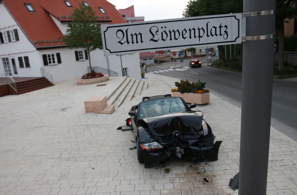Unfall in Leutenbach