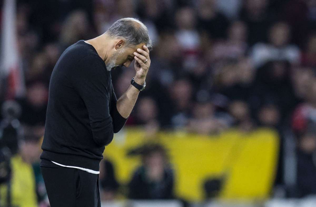 Der VfB verliert unglücklich mit 0:1 – Matarazzo ist mit seinem Latein am Ende
