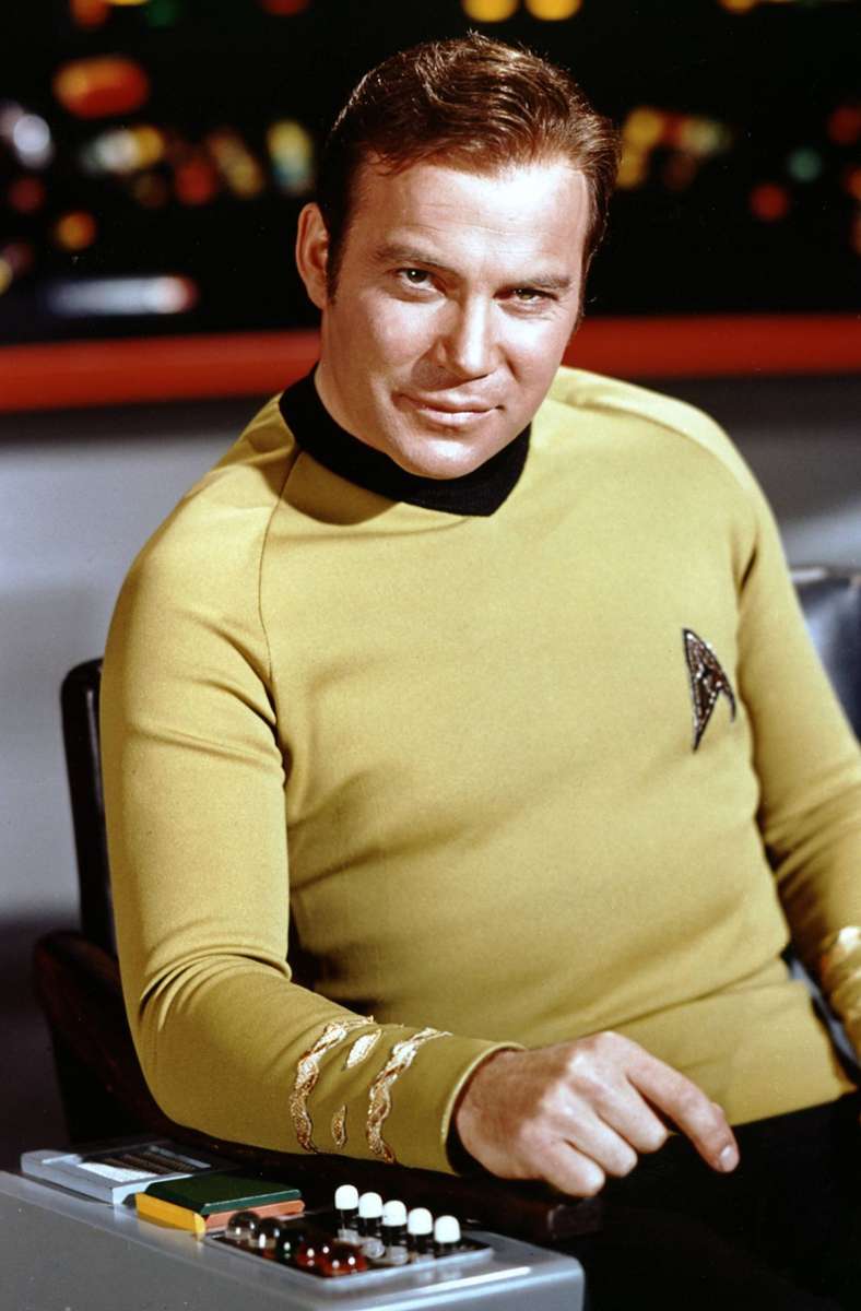 Captain Kirks Arbeitskleidung auf der Kommandobrücke seines Raumschiffs war eher schick als funktional.