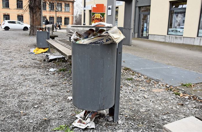 Stuttgart-Hedelfingen: Ärger über Abfallberge im Ortskern