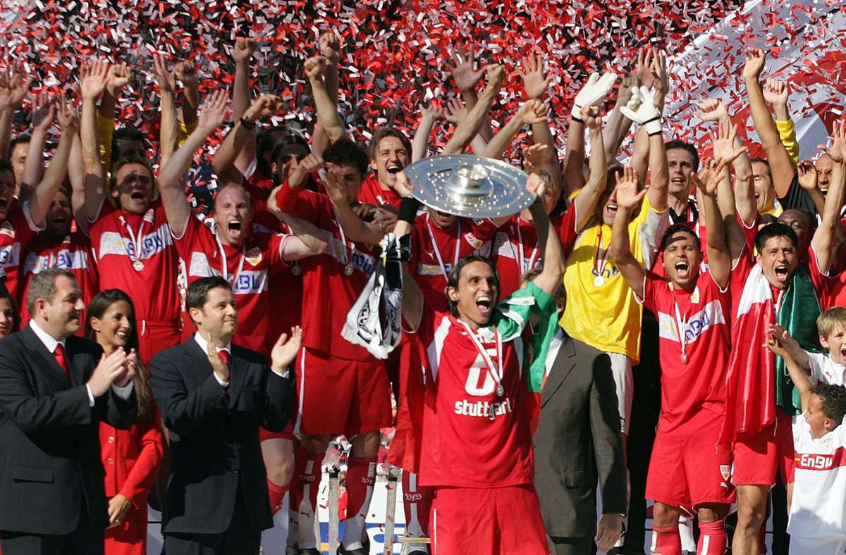 2007 feierte der VfB Stuttgart die deutsche Meisterschaft. Aber wo stehen die Schwaben in der ewigen Tabelle?