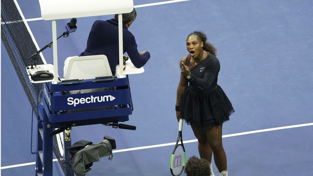 US Open in New York: Serena Williams wirft Schiedsrichter Ramos Sexismus vor