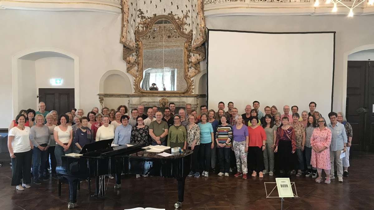 Marbacher Kantorei, Chor-Ensemble Marbach und Liederkranz Marbach gemeinsam im Kloster Schöntal