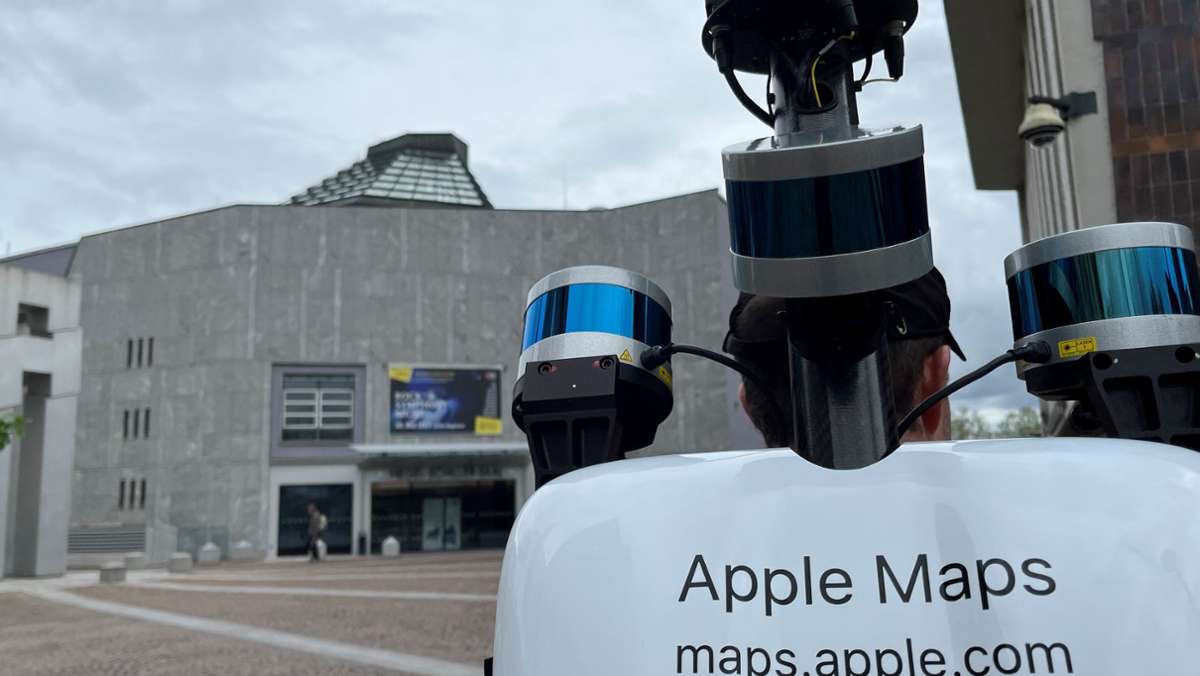 Fotos für die Karten-App: Apple knipst die Straßen von Stuttgart