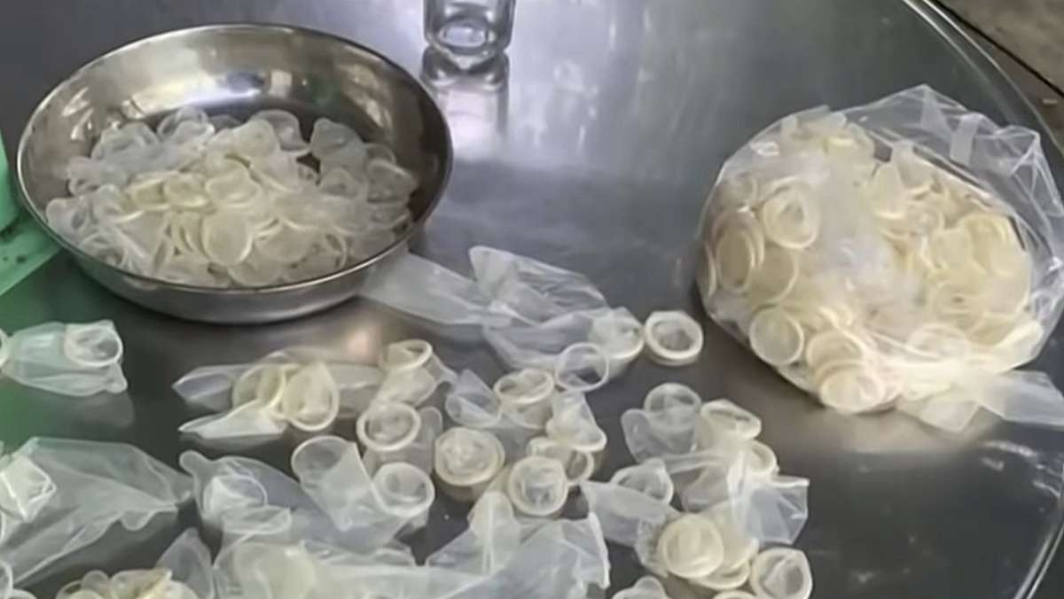 In Vietnam: Benutzte Kondome sollten als neu verkauft werden