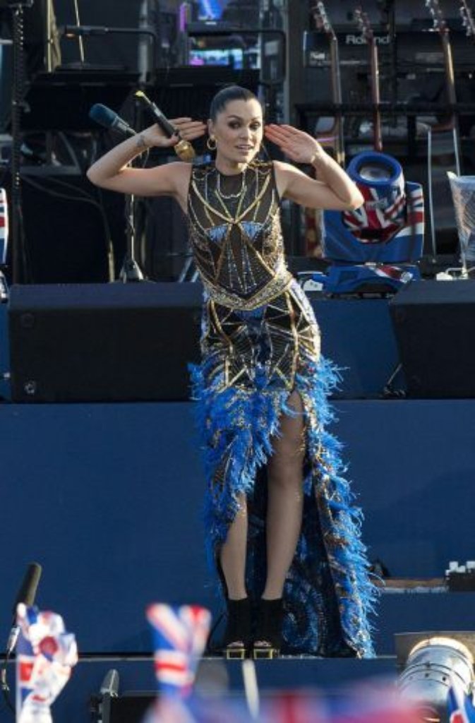 Die britische Sängerin Jessie J