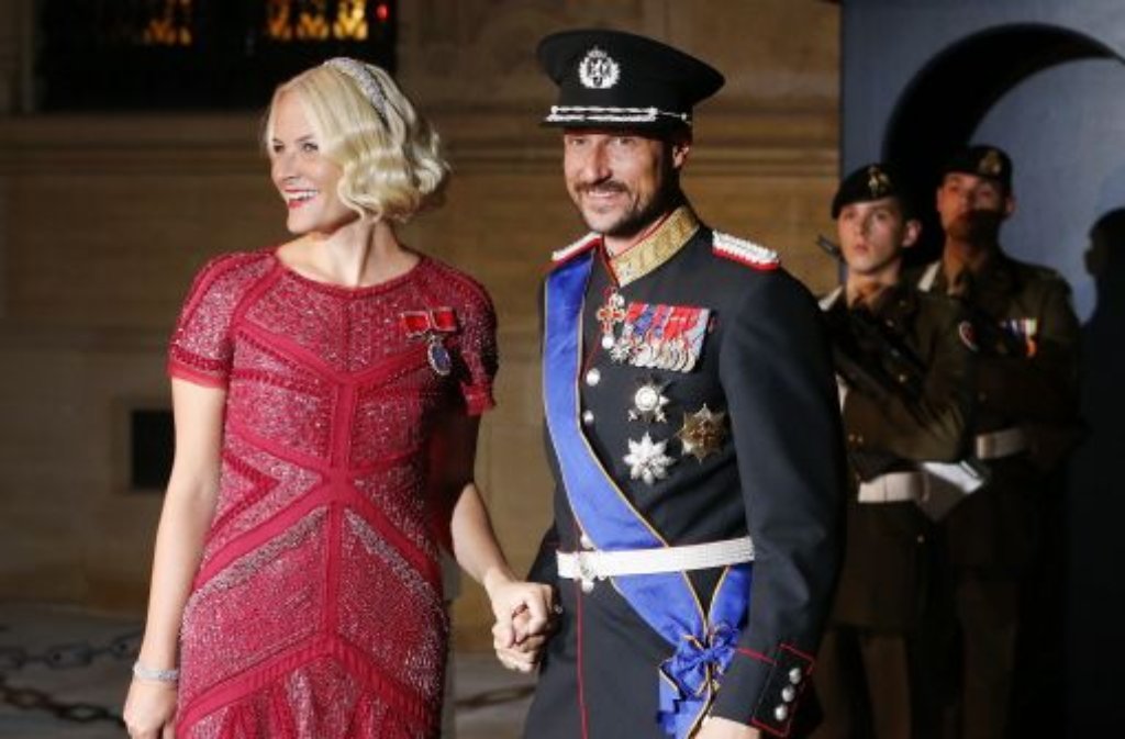 Kronprinz Haakon und Mette-Marit von Norwegen