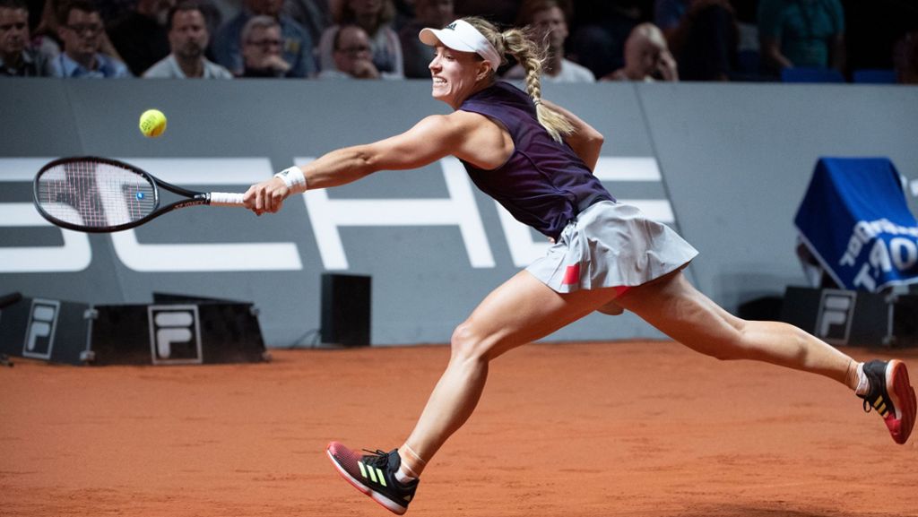 WTA-Turnier in Stuttgart: Kerber trotz Viertelfinal-Aus mit „guter Woche“