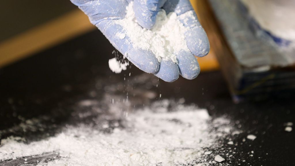 Baden-Württemberg: Mann mit 1,3 Kilo Kokain geschnappt
