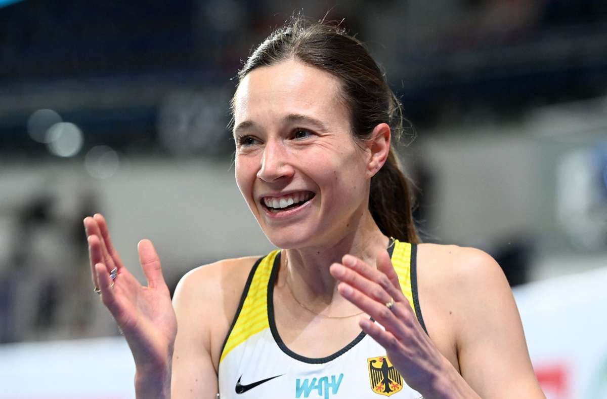 Hallen Leichtathletik Em Tubingerin Hanna Klein Gewinnt Em Bronze Uber 1500 Meter Sportmeldungen Stuttgarter Zeitung