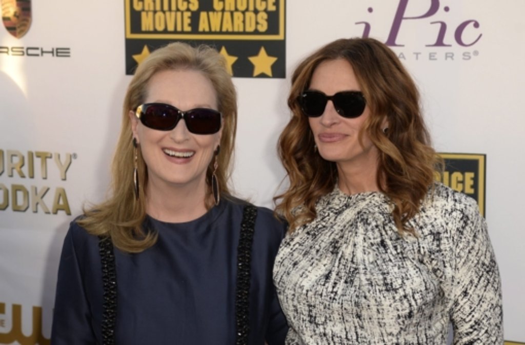 Meryl Streep (links) und Julia Roberts