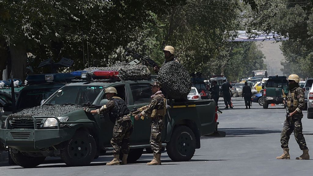 Schwere Explosionen: IS-Anschlag vor irakischer Botschaft in Kabul