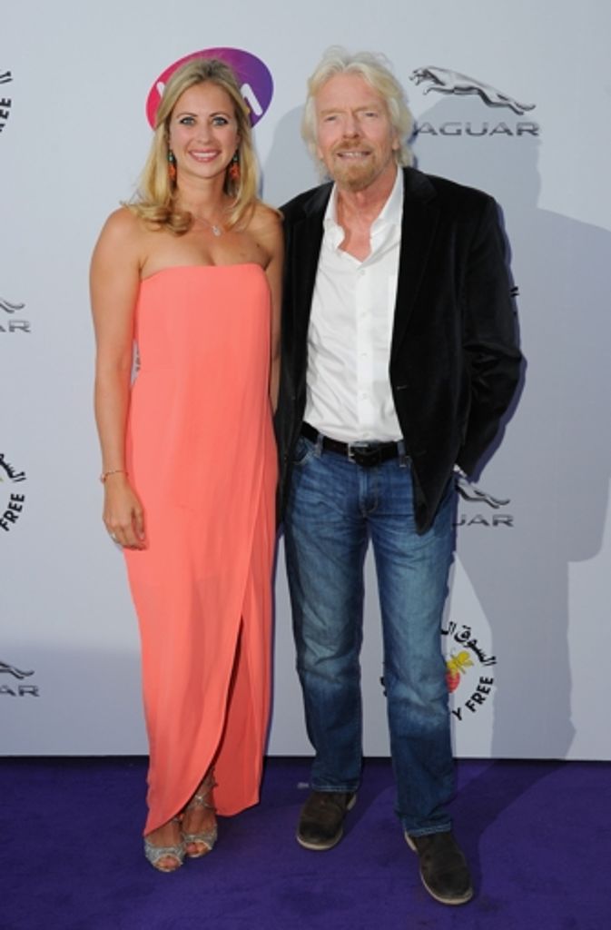 Richard Branson und seine Tochter Holly