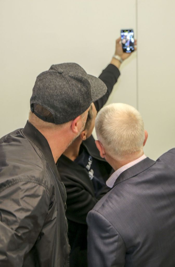 Selfie mit dem Oberbürgermeister