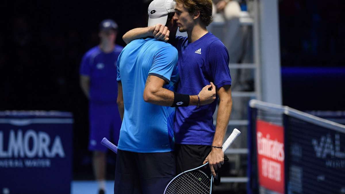 ATP-Saisonfinale: Zverev gewinnt Auftakt in Turin  - Berrettini gibt auf