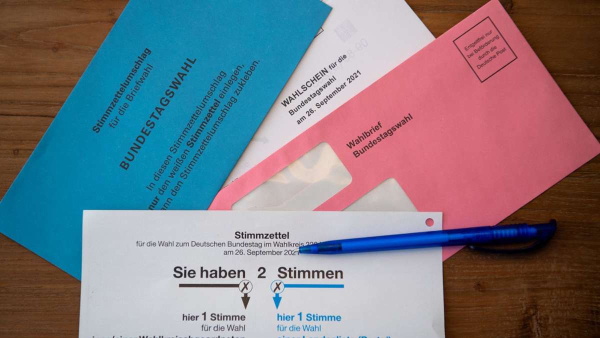 Bundestagswahl: Das ist der Abgabetermin für die  Briefwahl