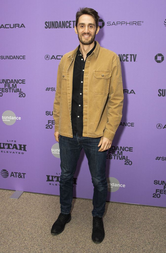 Der Schauspieler Ben Chase erschien gut gelaunt zu der Premiere.