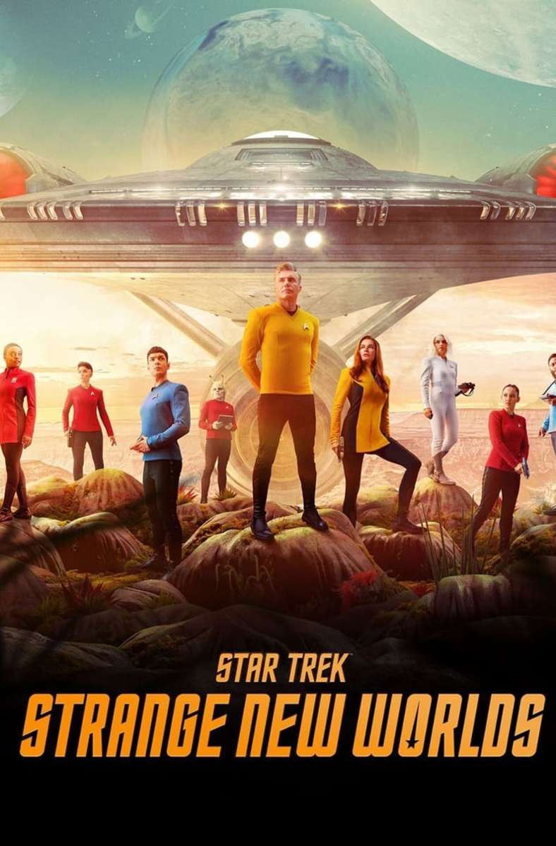 4. Star Trek: Strange New Worlds: Keine Bestsellerverfilmung, keine Fortsetzung und trotzdem eine sichere Sache: Denn diese Science-Fiction-Serie ist ein Ableger zu „Star Trek: Discovery“ und ein Prequel zu „Raumschiff Enterprise“. Für alle, die inzwischen den Überblick verloren haben: Es handelt sich um die zwölfte Serie, die im „Star Trek“-Universum spielt. Paramount+/Sky, 8. Dezember