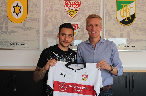 Anastasios Donis ist der nächste Neuzugang beim VfB Stuttgart. Foto: VfB Stuttgart