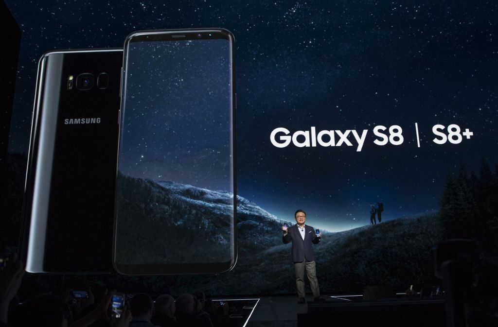 Es soll auch eine Luxusversion des Smartphones, das Galaxy S8+ geben.