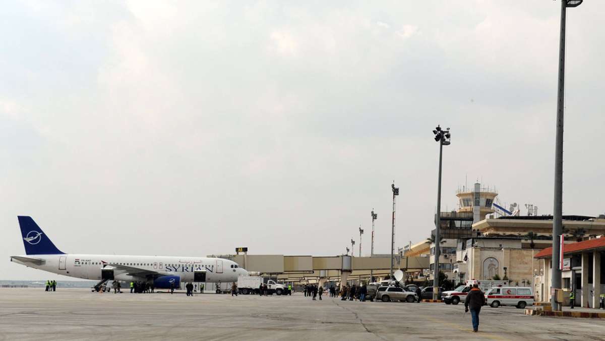 Nahostkonflikt: Syrische Flughäfen nach israelischem Angriff außer Betrieb