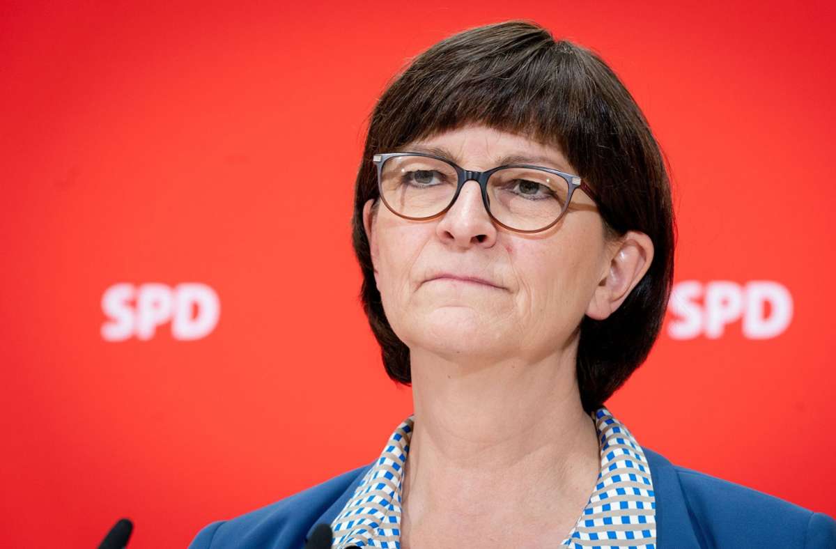 Saskia Esken führt die Landesliste der Sozialdemokraten in Baden-Württemberg an. (Archivbild) Foto: dpa/Kay Nietfeld