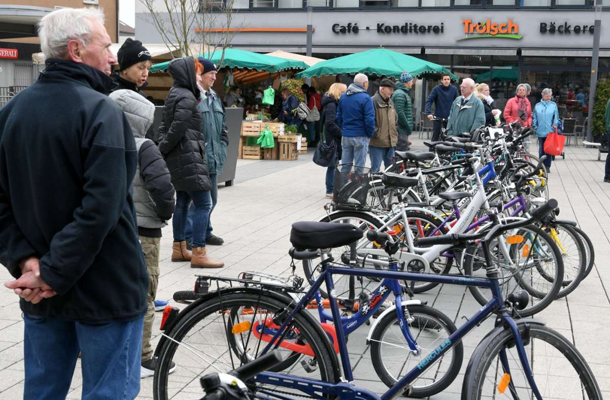 In Kornwestheim wird es auch wieder die Möglichkeit geben, ein Fahrrad zu erwerben.