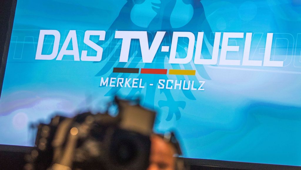 TV-Duell zur Bundestagswahl: Merkel und Schulz live bewerten