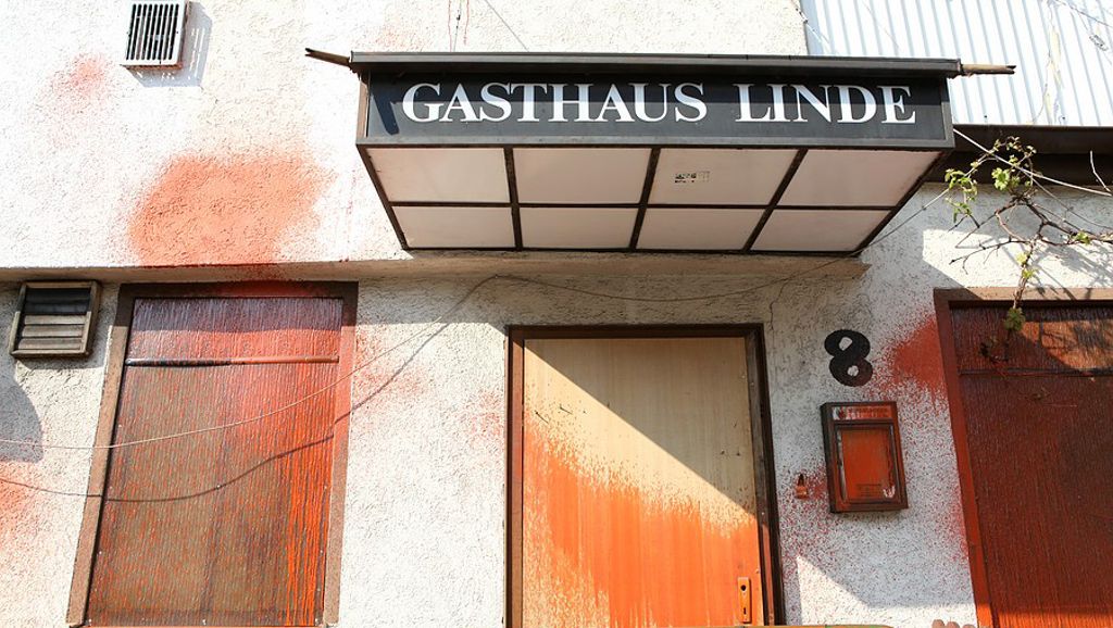  Die Bürger in Schorndorf sorgen sich, weil das Gasthaus "Linde" wieder öffnen will - das Lokal war ein Treff für Rechtsradikale. 