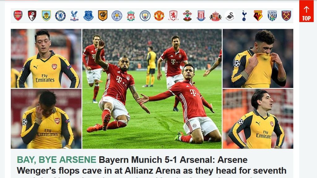 Pressestimmen zu Bayern-Arsenal: „Im Zehn-Minuten-Wahnsinn weggefegt“