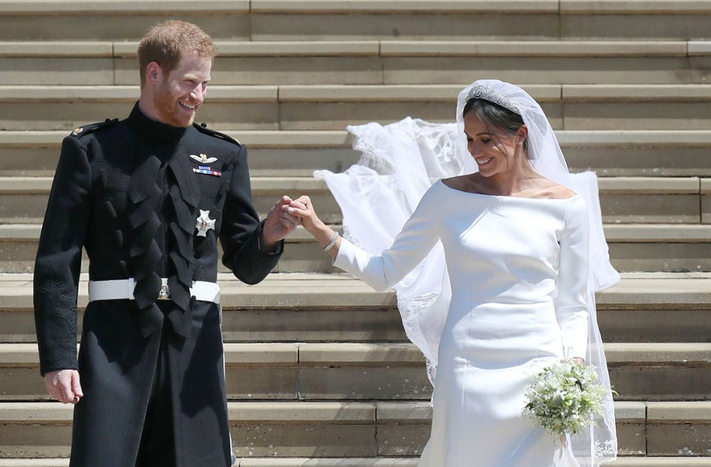 Herzogin Meghans Hochzeitskleid bestach durch zurückhaltende Eleganz.