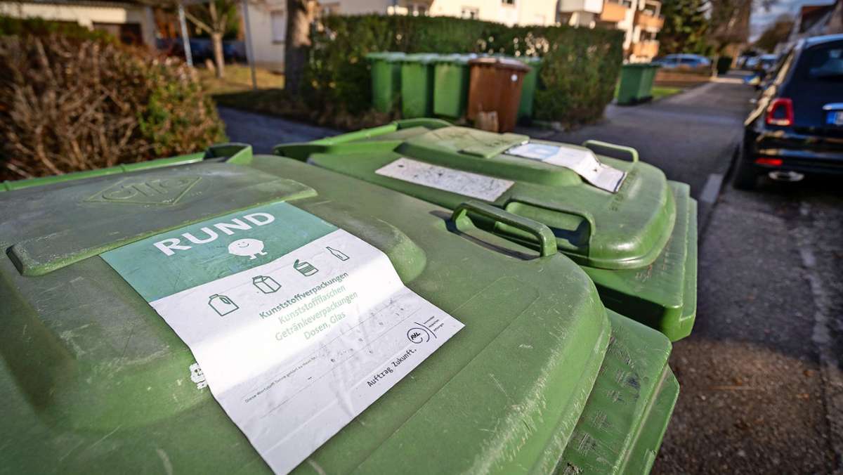 Recycling im Kreis Ludwigsburg: „Rund“ und „Flach“ sind bald Geschichte