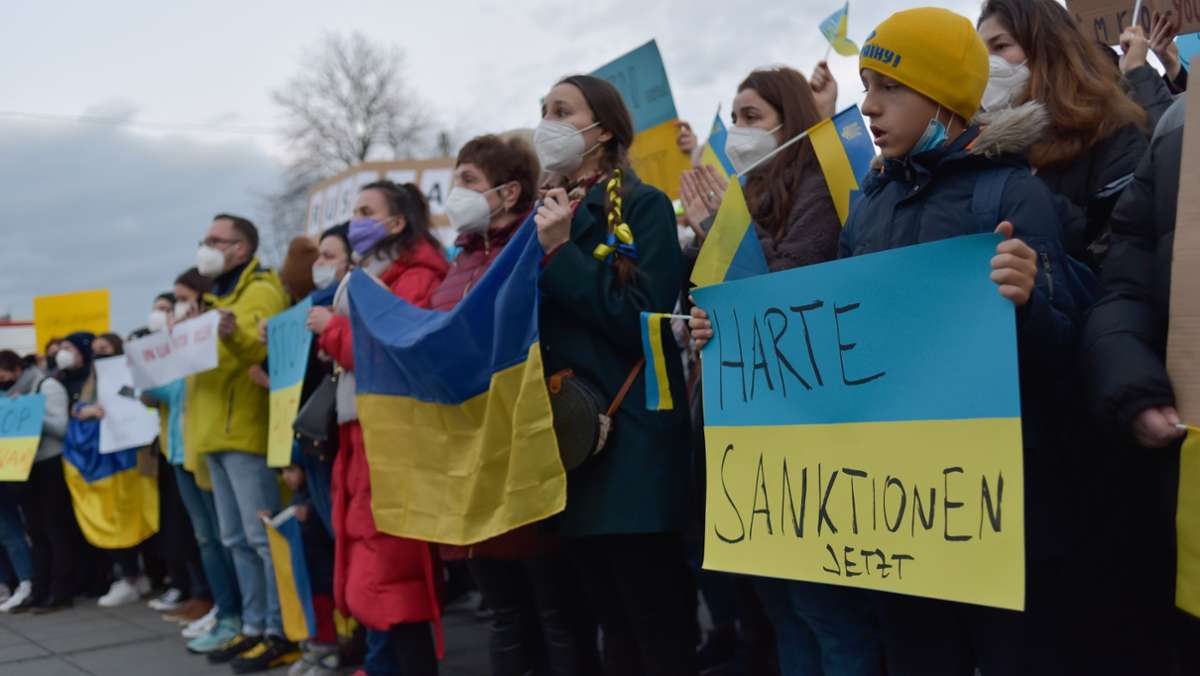 Krieg in der Ukraine: Stuttgarter Schüler wollen Friedensbotschaft anbringen