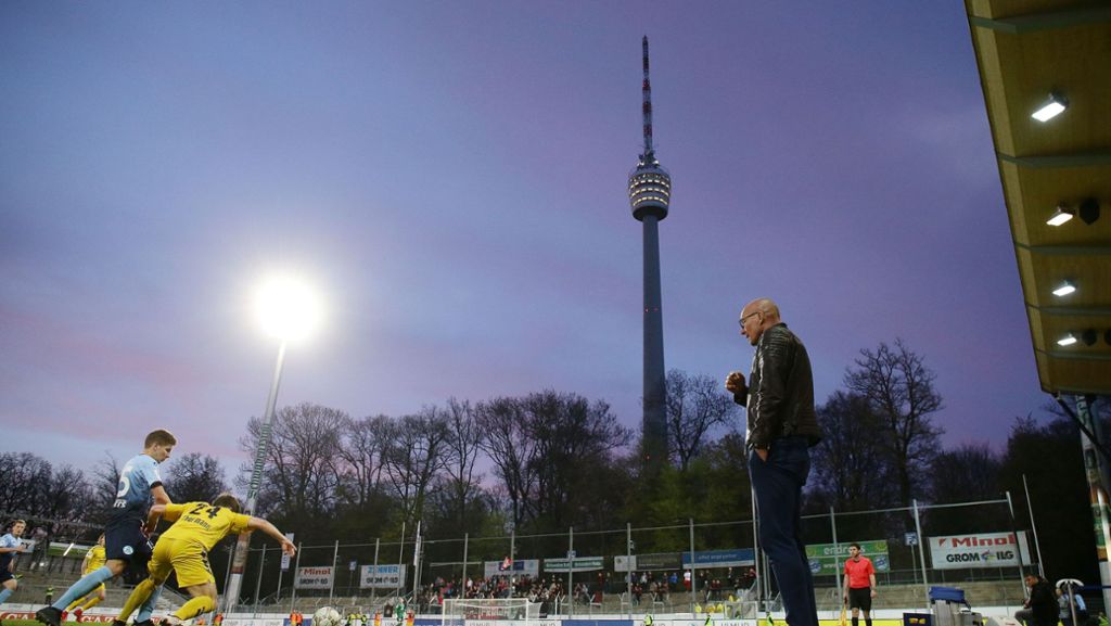 Künftiger Fußball-Oberligist Stuttgarter Kickers: Gazi-Stadion bleibt Heimat der Blauen