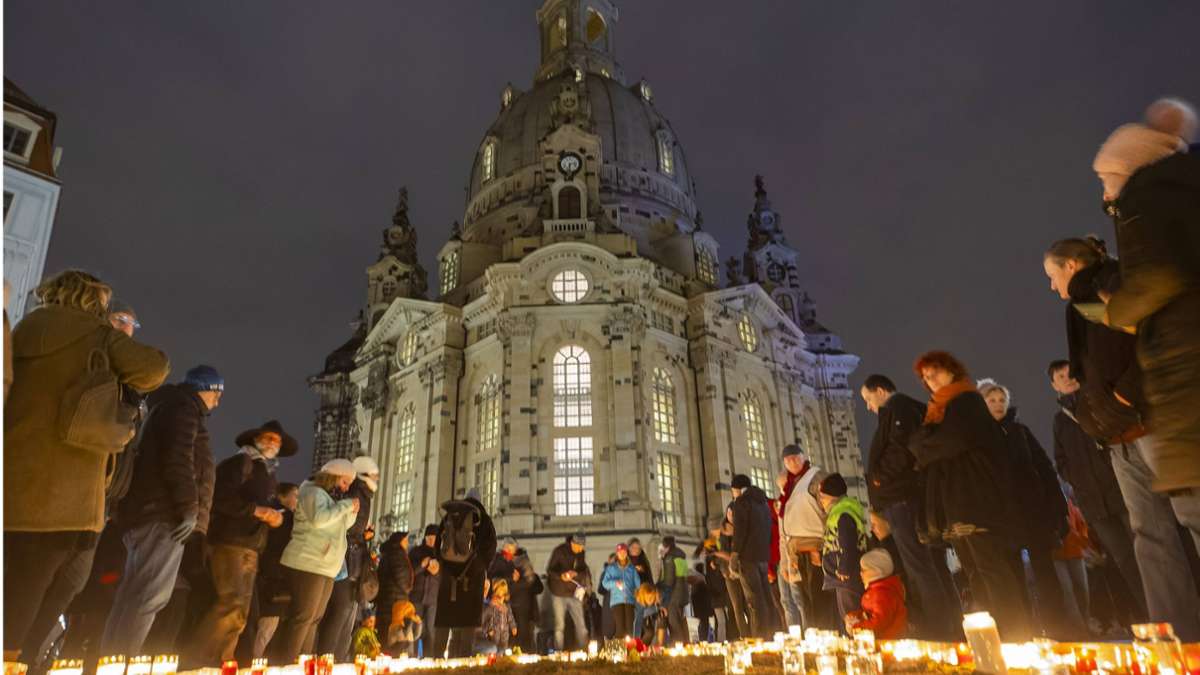 Zweiter Weltkrieg: Dresden erinnert an Opfer des Krieges