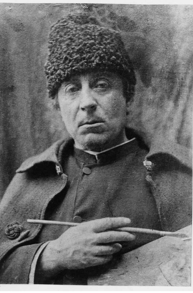 Bei der Arbeit: Gauguin im Jahr 1893