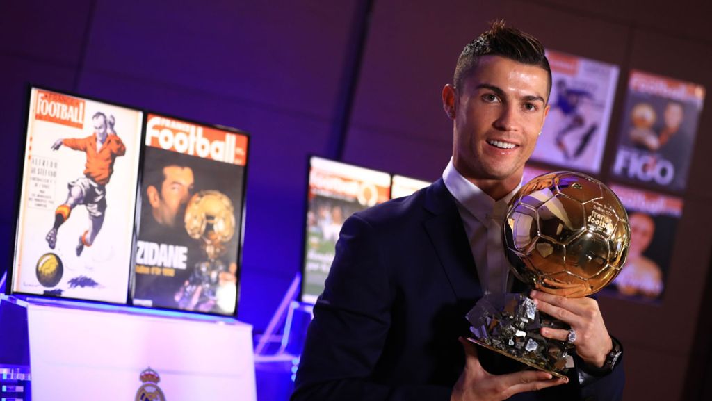 Ballon d’Or: Ronaldo zum vierten Mal Weltfußballer